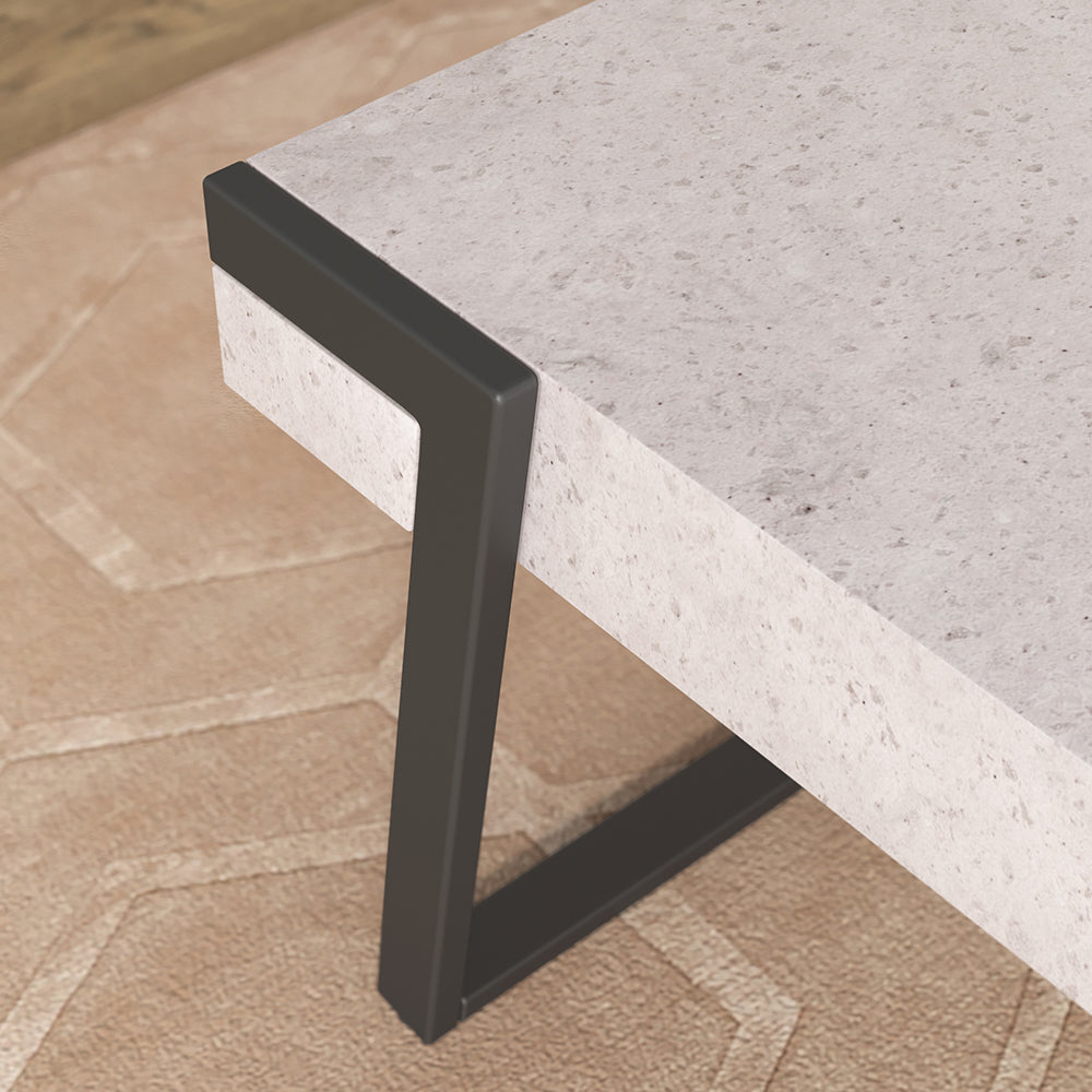 HC Home Canvas STURDY Coffee Table Stone