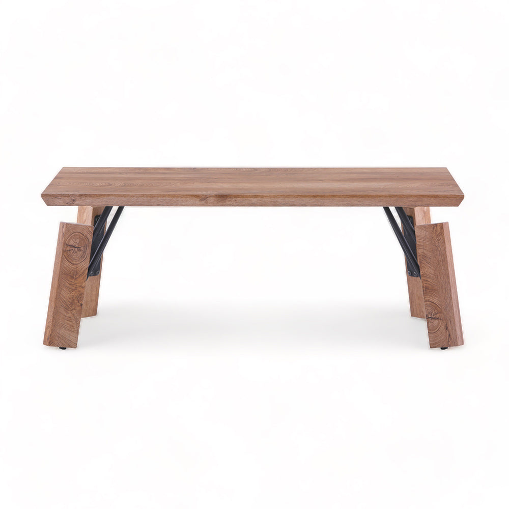 Home Canvas Natural Side Table Walnut
