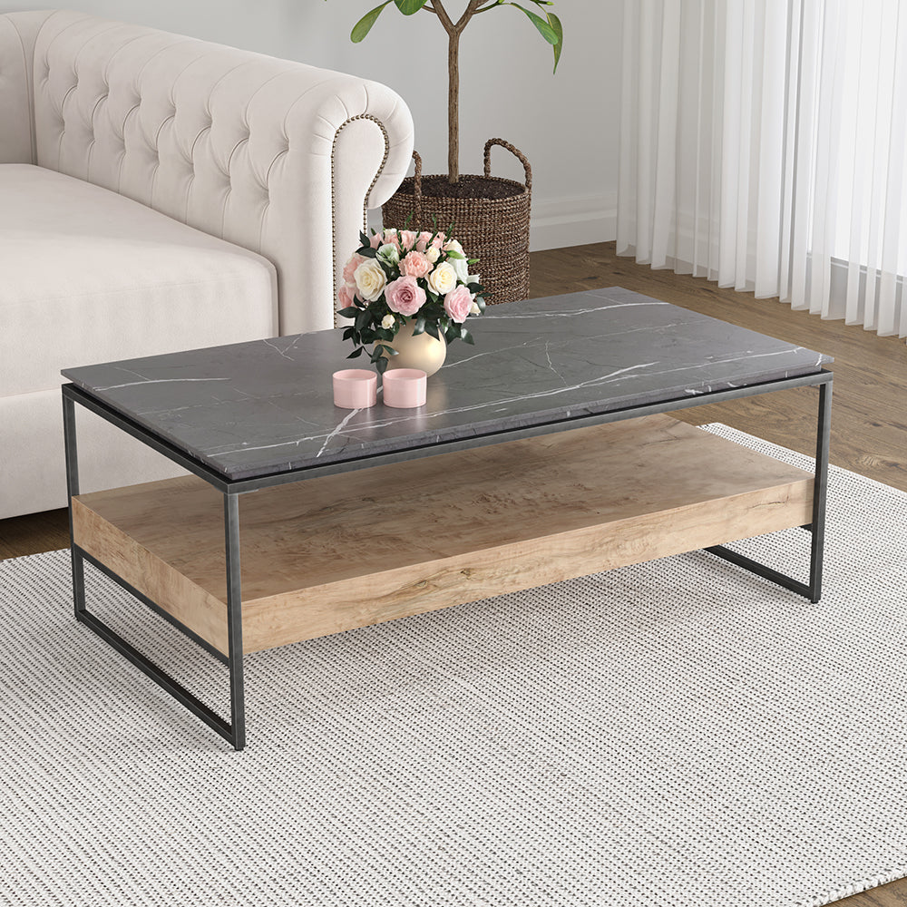 HC Home Canvas Lexicon Coffee Table Grey Stone