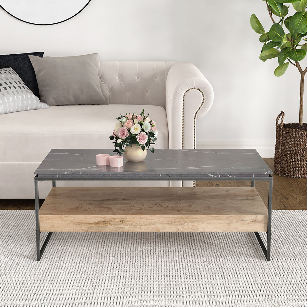 HC Home Canvas Lexicon Coffee Table Grey Stone
