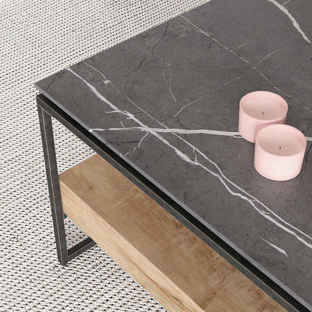 HC Home Canvas Lexicon Coffee Table Grey Stone