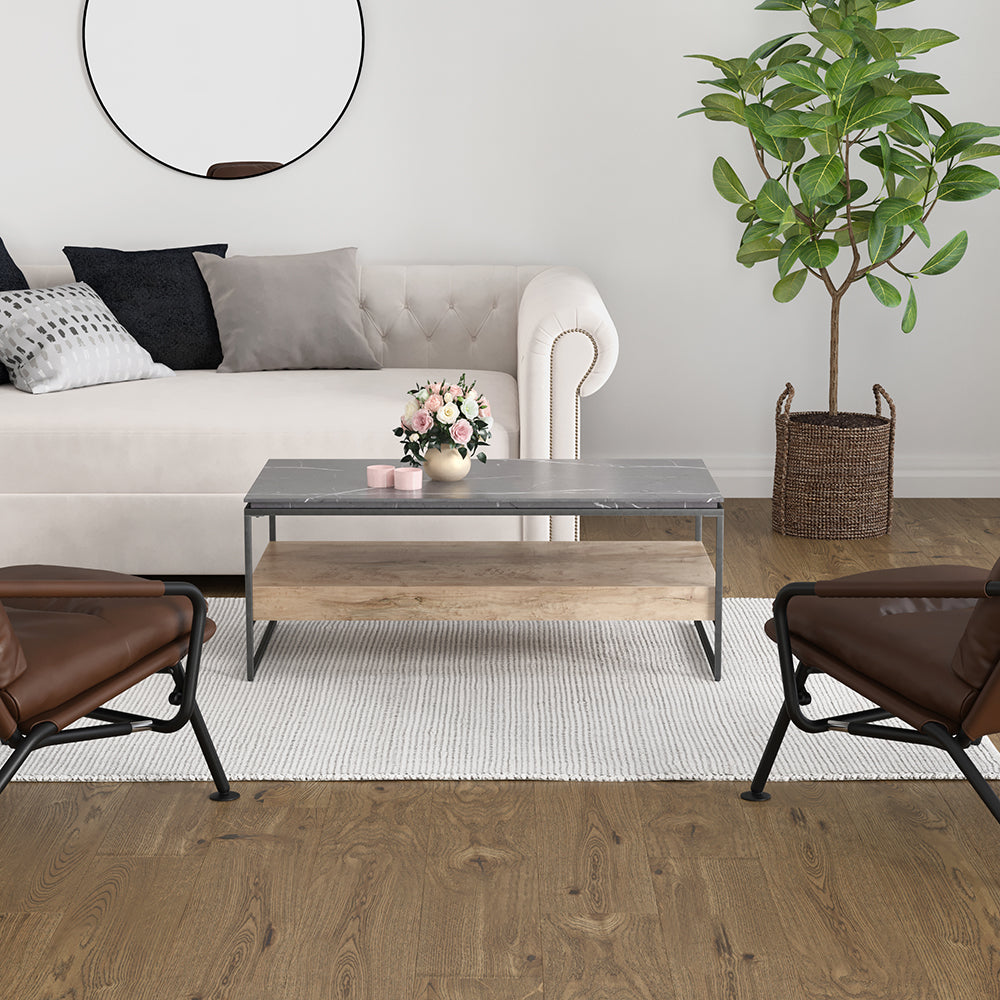 HC Home Canvas Lexicon Coffee Table Grey Stone
