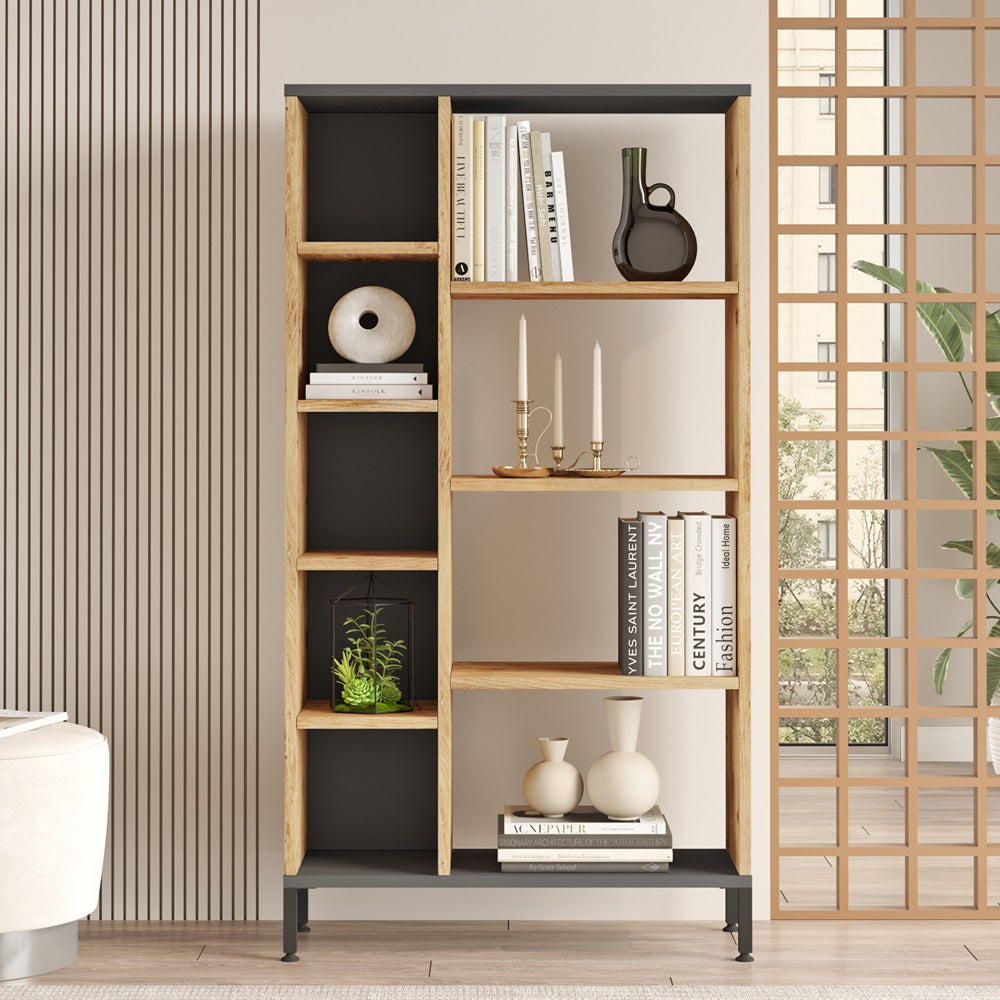 Home Canvas Royal TV Unit Pine and Grey