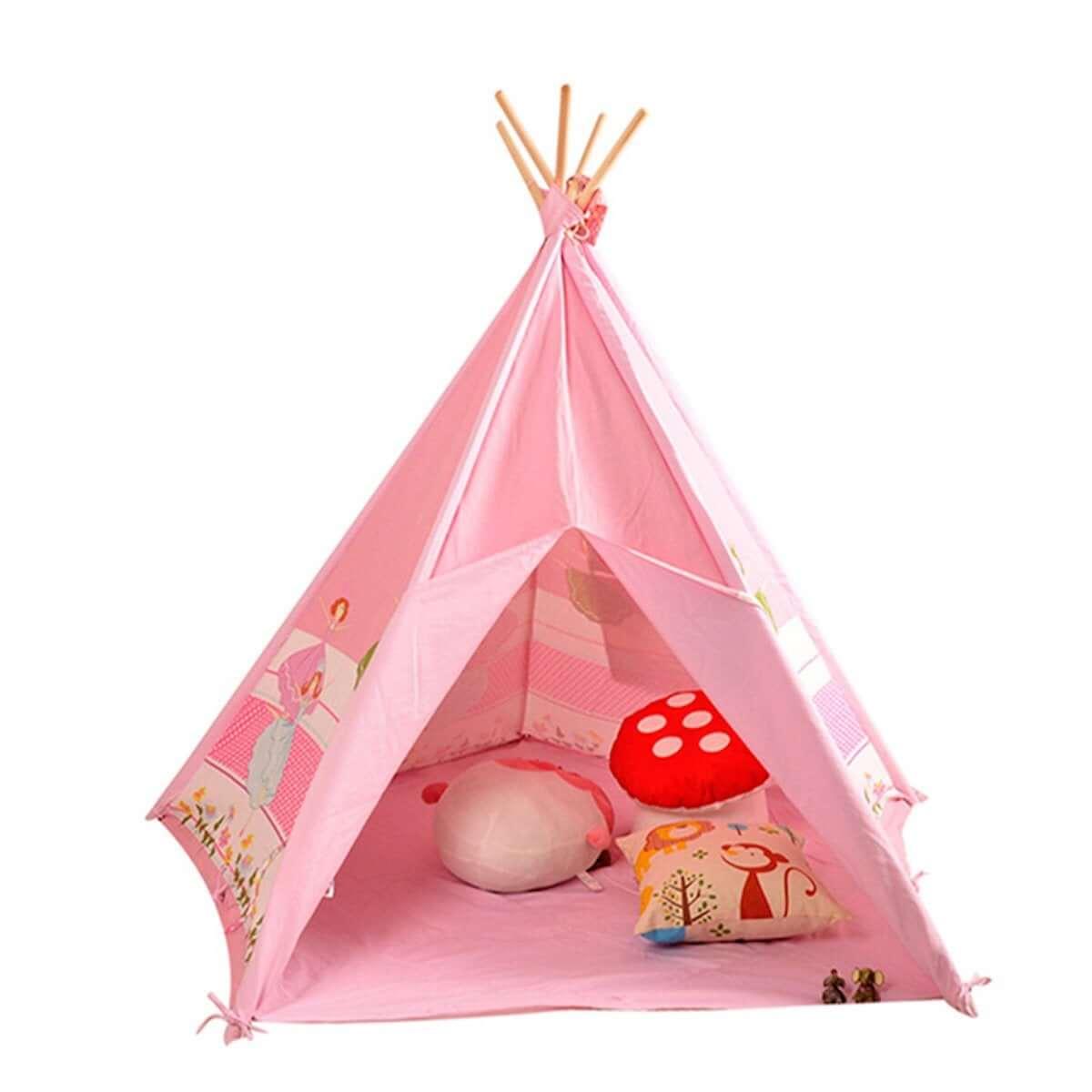 Indoor Playhouse and Toy House Tent for Children The Home Canvas