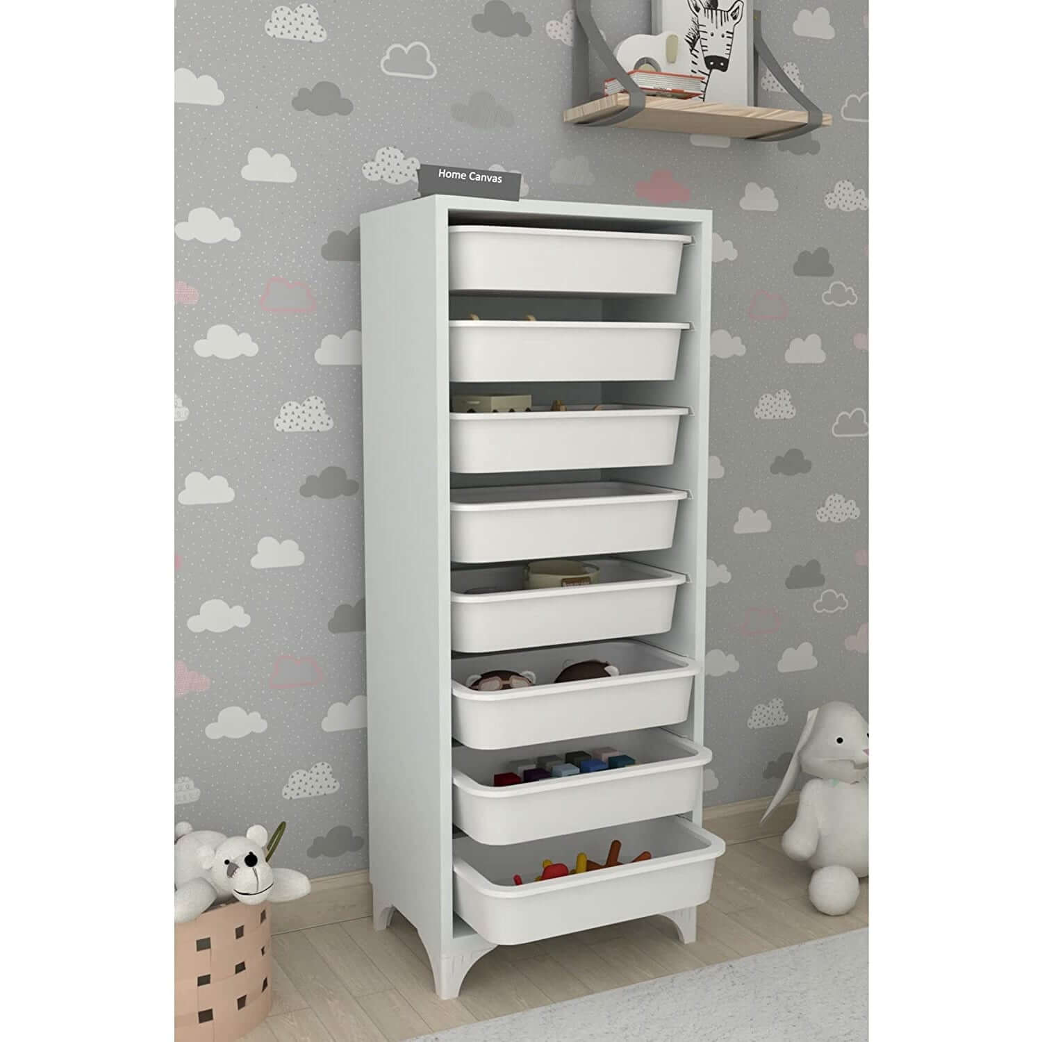 Home CanvasHome Canvas Compo Multifunctional Cabinet (8 Baskets) Cabinets & Storage