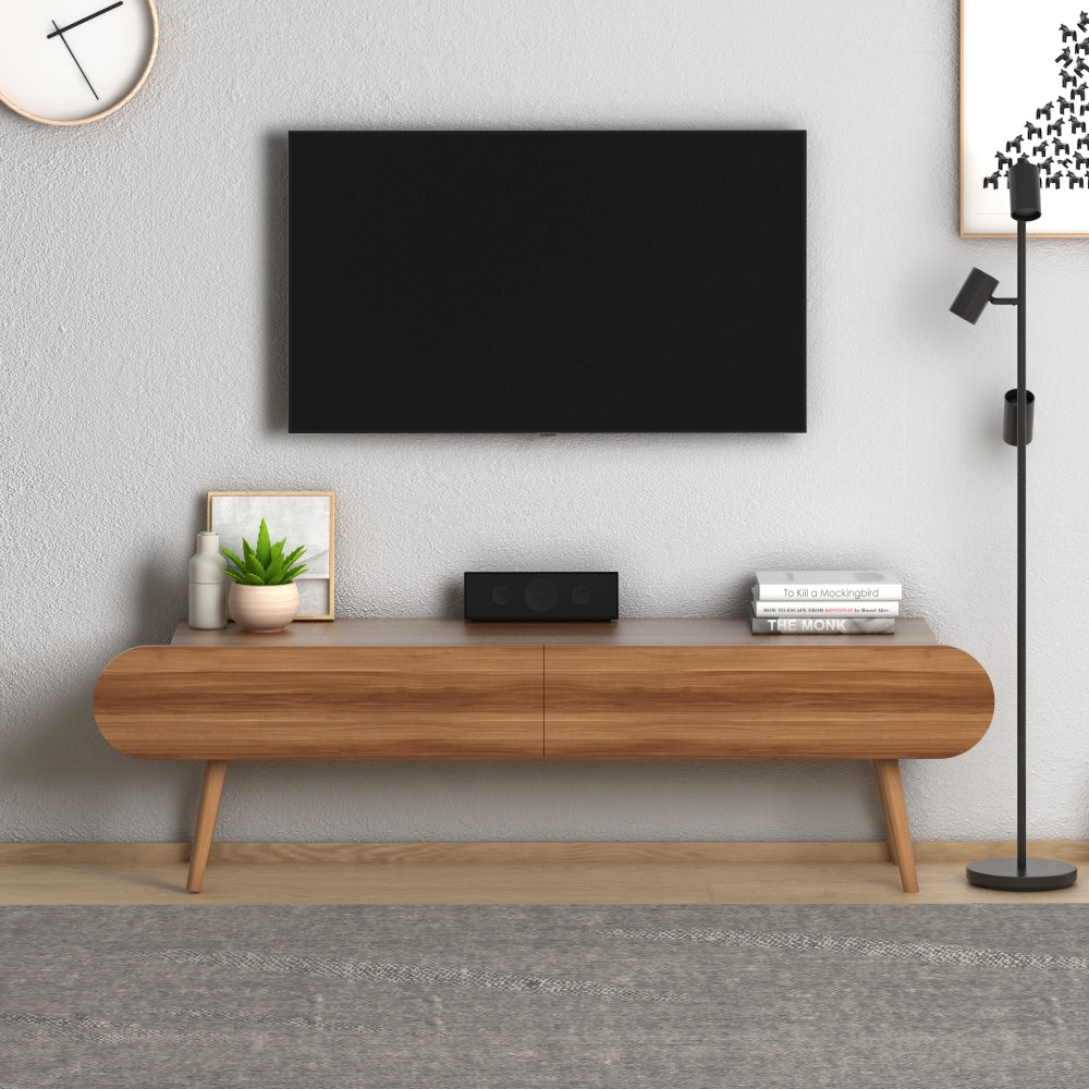 Home CanvasHome Canvas Lotus Modern TV Stand with Storage- For living Room, Bed Room TV Unit