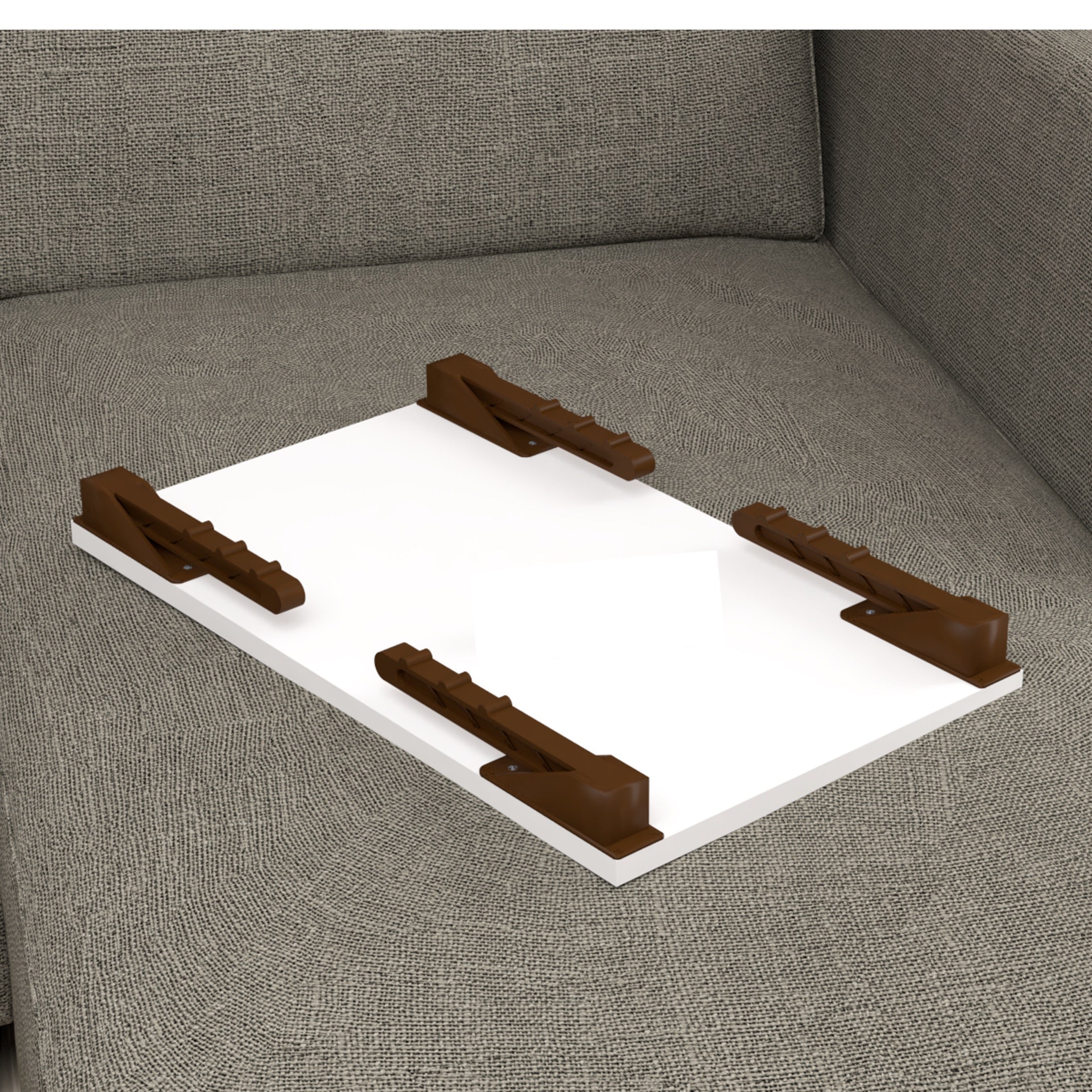 Home CanvasHome Canvas Luna Laptop Computer Table White Computer Table