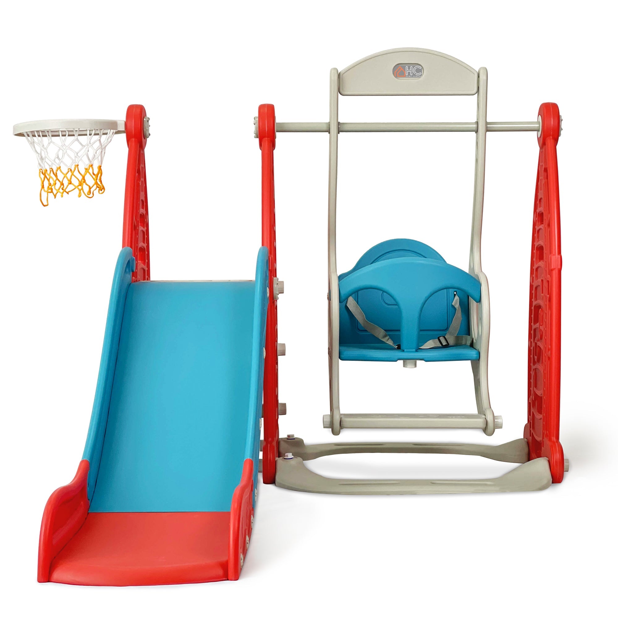 Home CanvasHome Canvas Toddler Climber and Swing Set | 3 in 1 Kids Play Climber