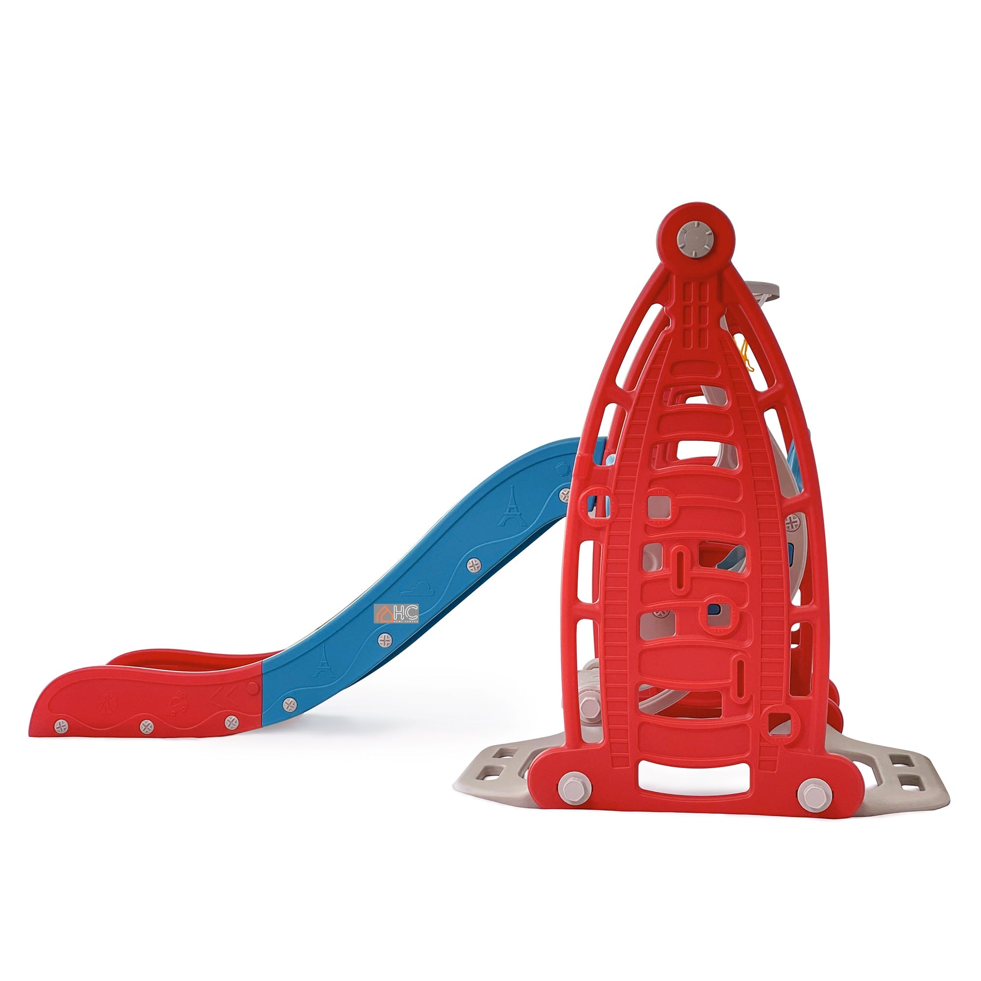 Home CanvasHome Canvas Toddler Climber and Swing Set | 3 in 1 Kids Play Climber