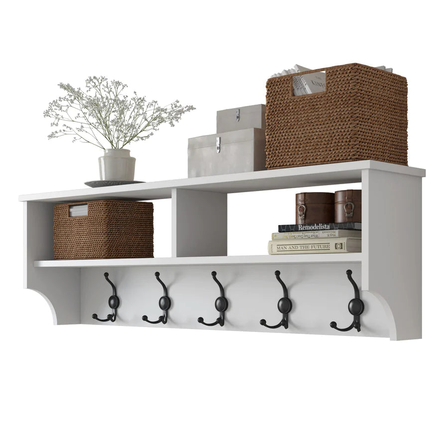 Home Canvas Furniture Trading LLC.Modern Coat Rack Wall Hanger Coat Rack Clothes Hanger 120 cm White Wall Hanger