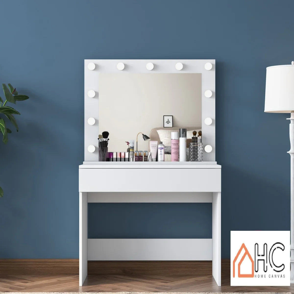 Home Canvas GlowStage Vanity Compact LED Mirror Design