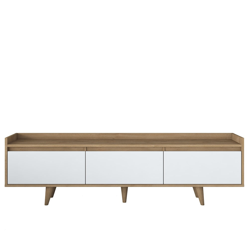 Home Canvas RetroVista TV Console White