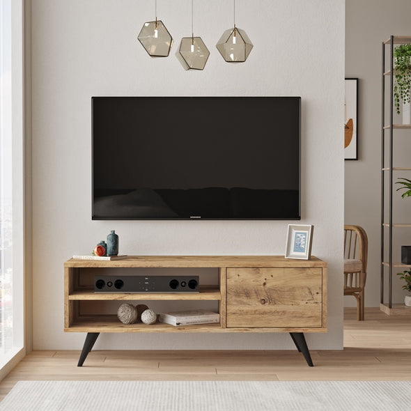 Home Canvas Cloud TV Unit Pine