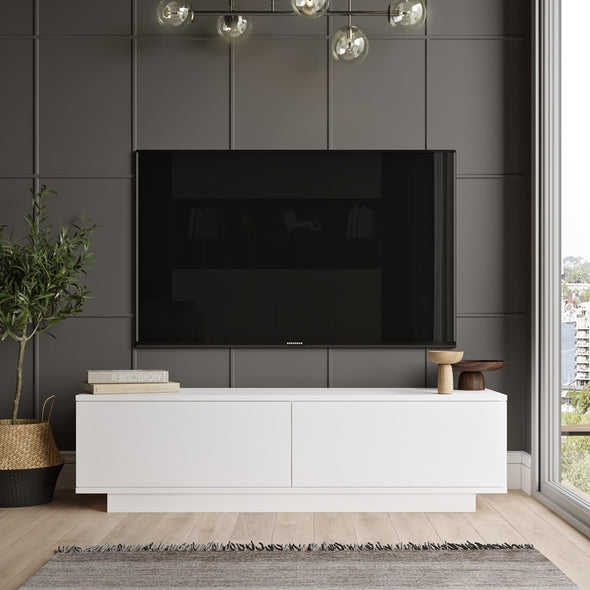 Home Canvas Fonda TV Unit White