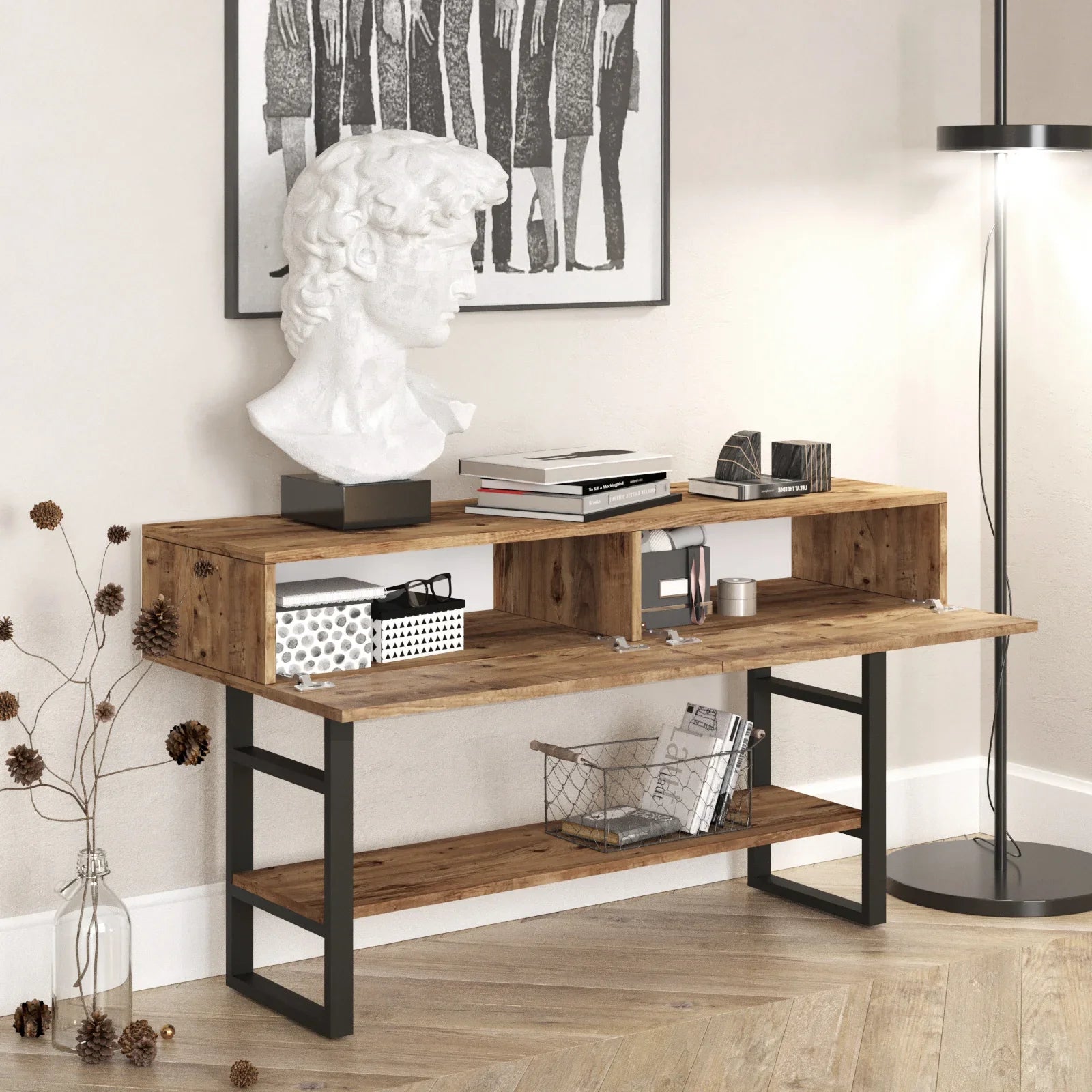 Home Canvas Royal Enter Way table, Pine