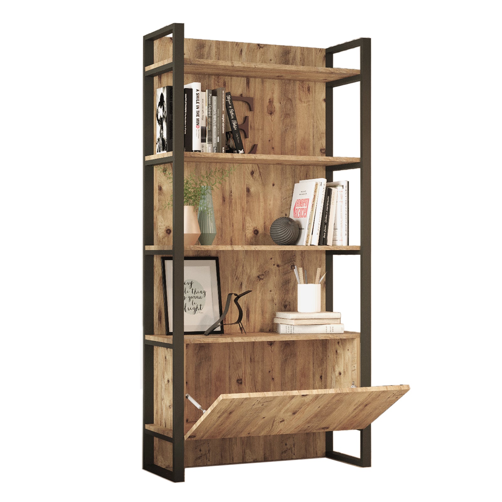 Home Canvas Royal BookShelf, Pine