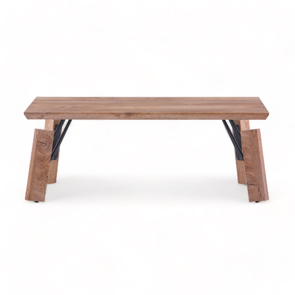 HC Home Canvas Natural Coffee Table Walnut