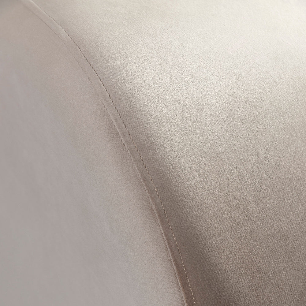 Home Canvas Comfy Lounge Chair Velvet S-Shape Sofa Modern Yoga Chaise Lounge Comfort Gold