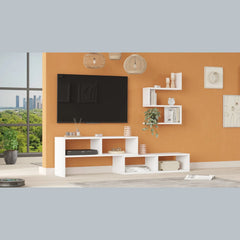 Clouda TV Unit in a wide contemporary room setting
