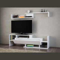 Eden TV Unit open in a modern living room