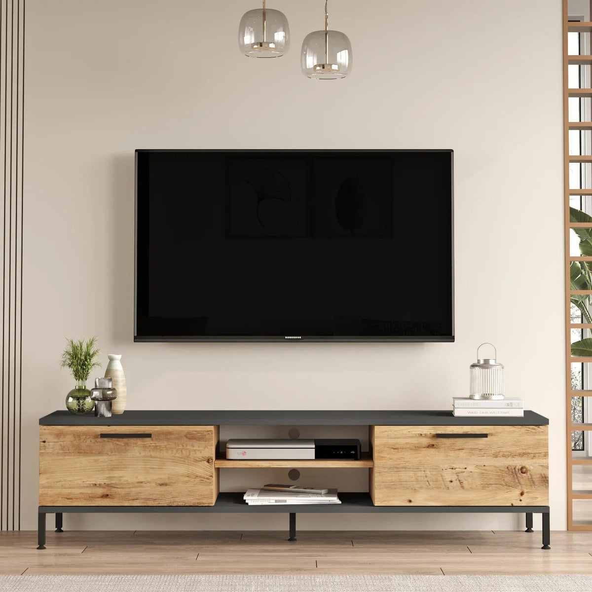 Empire TV Unit closed in a contemporary interior