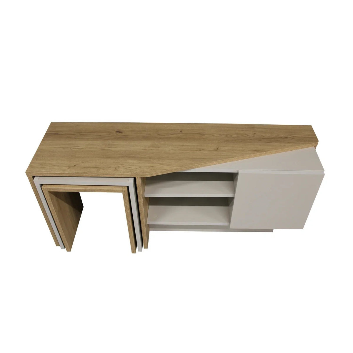 Rodega TV Stand reconfigured product view