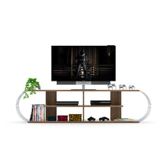 Home Canvas Furniture Trading LLC.Case Modern Tv Unit - White/Chrome TV units 