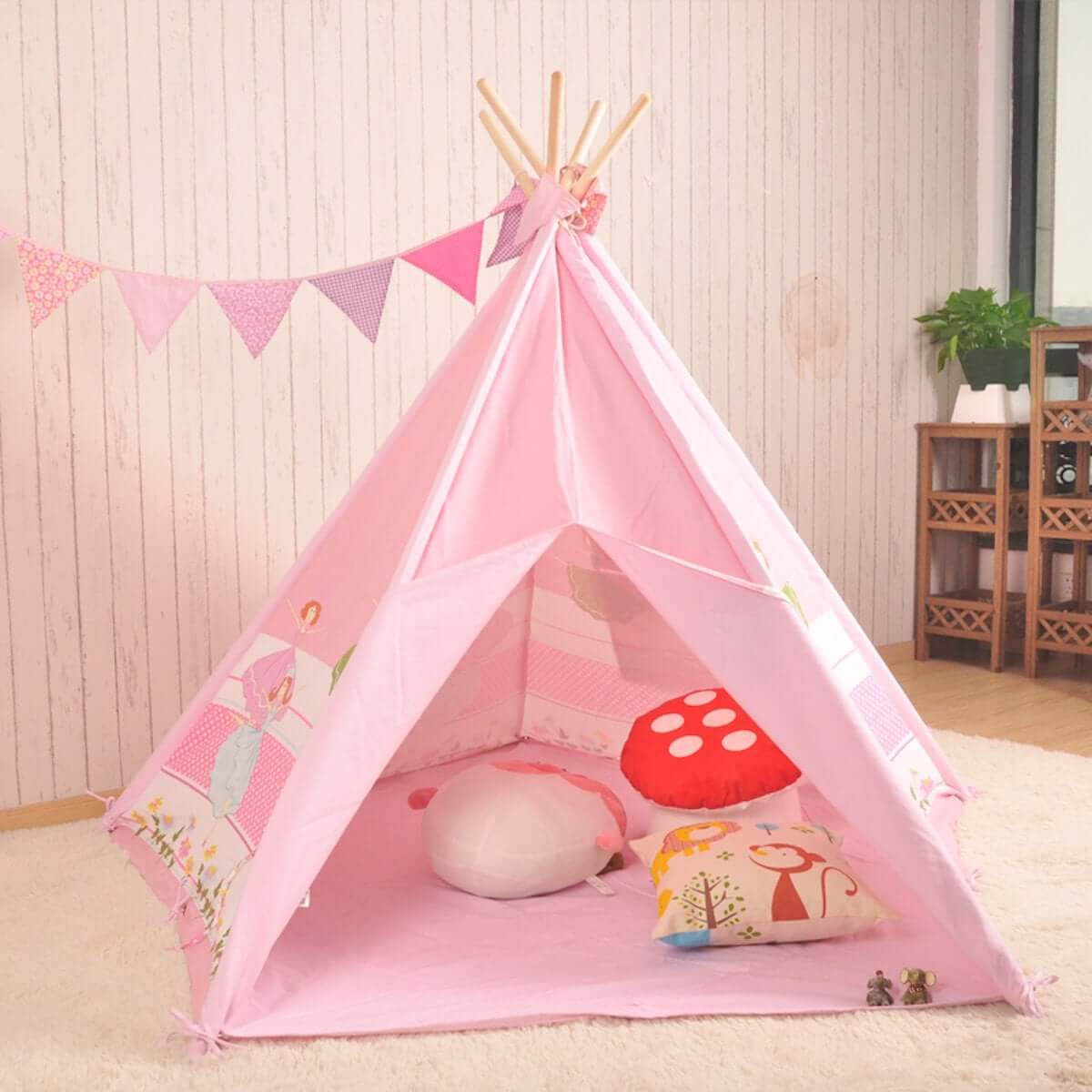 Home Canvas Furniture Trading LLC.Children's Toy House Tent for Both Indoor and Outdoor Play Tents 
