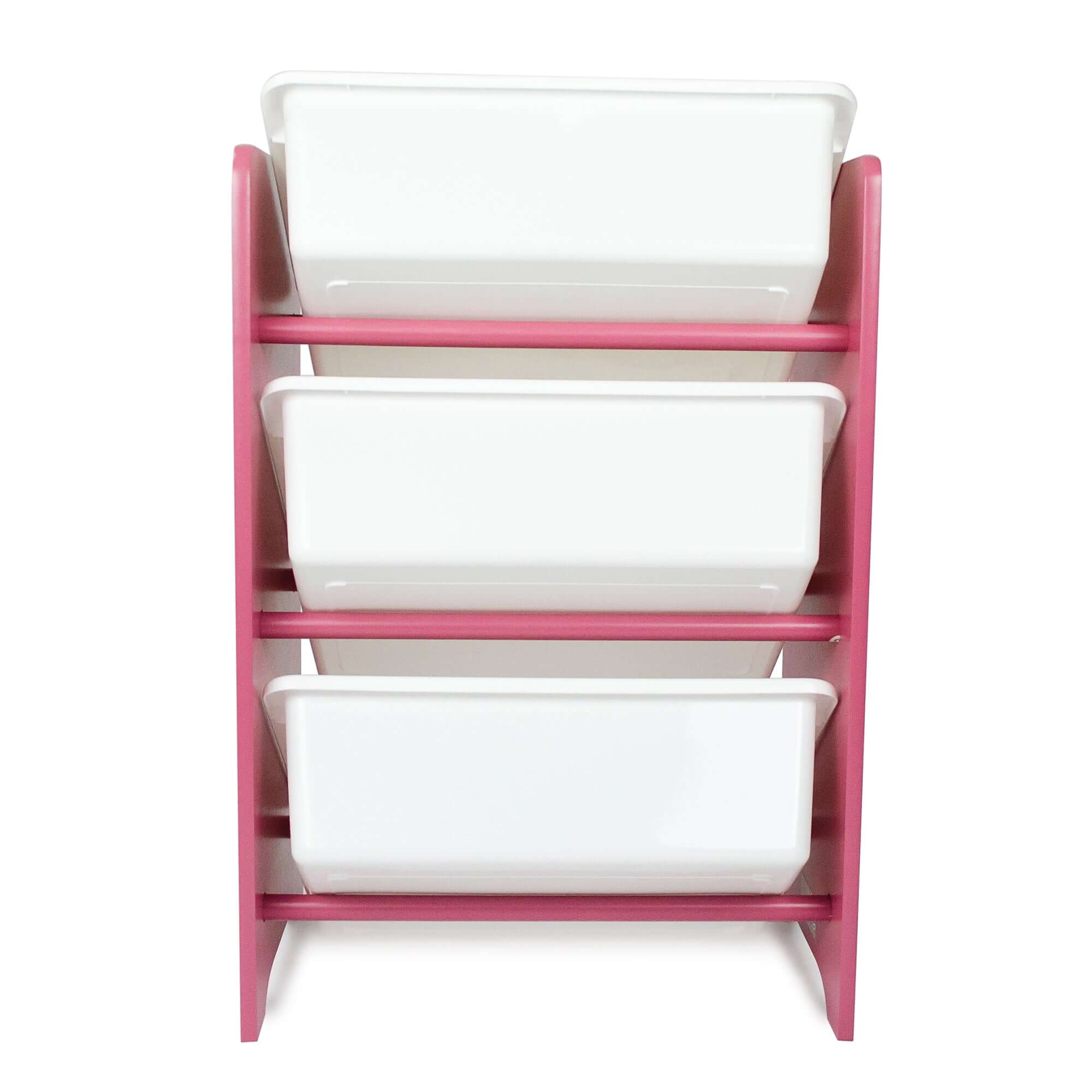 Home Canvas Furniture Trading LLC.Crazy Monster Toy Storage 3Bins Organizer For Kids Play Room, Blue Kids Furniture 