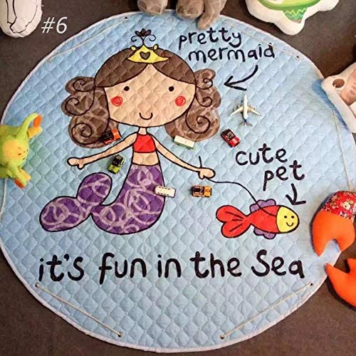 Home Canvas Furniture Trading LLC.Home Canvas Cartoon Print Multipurpose Area Rugs - Round Play Mat for Kids Rugs 