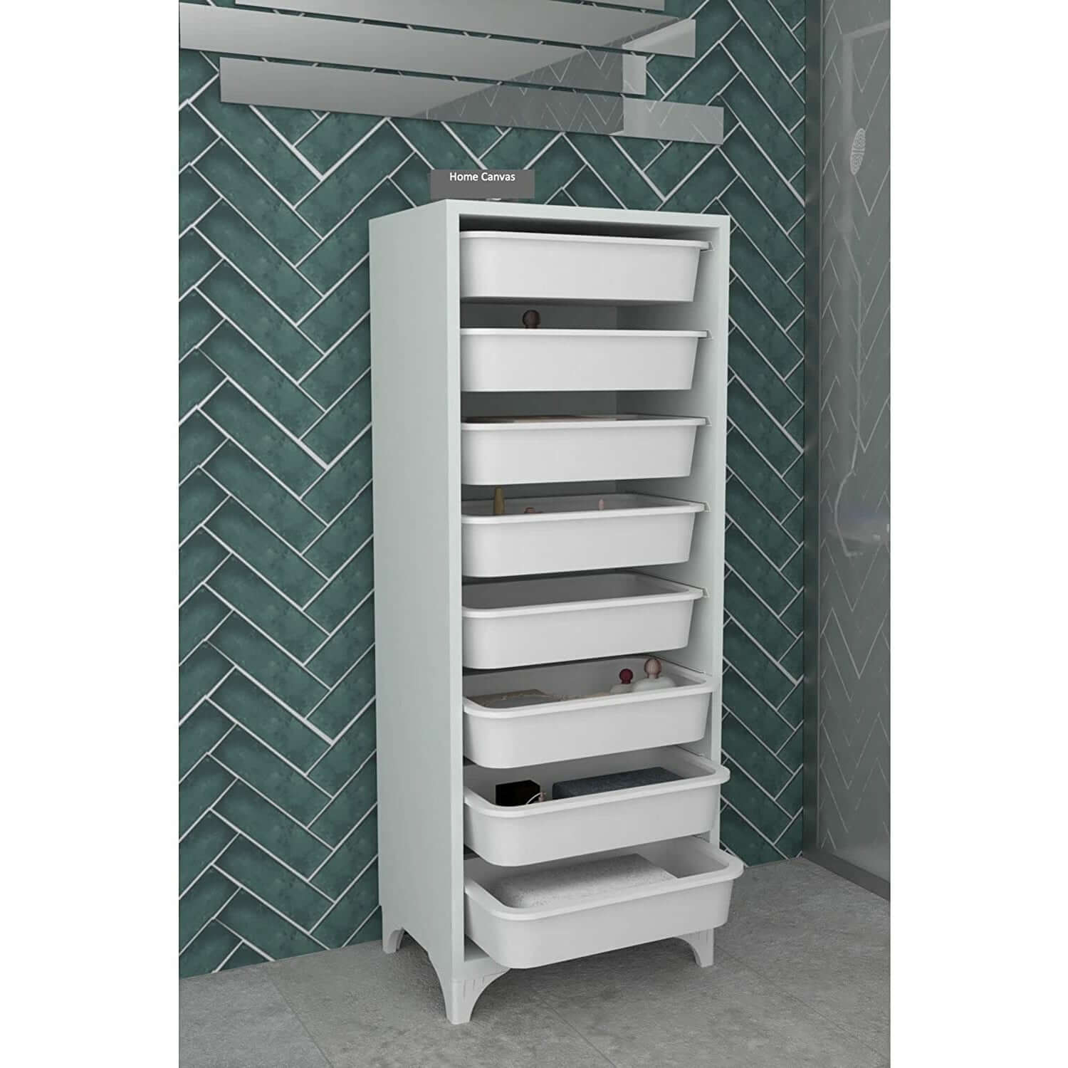 Home CanvasHome Canvas Compo Multifunctional Cabinet (8 Baskets) Cabinets & Storage 