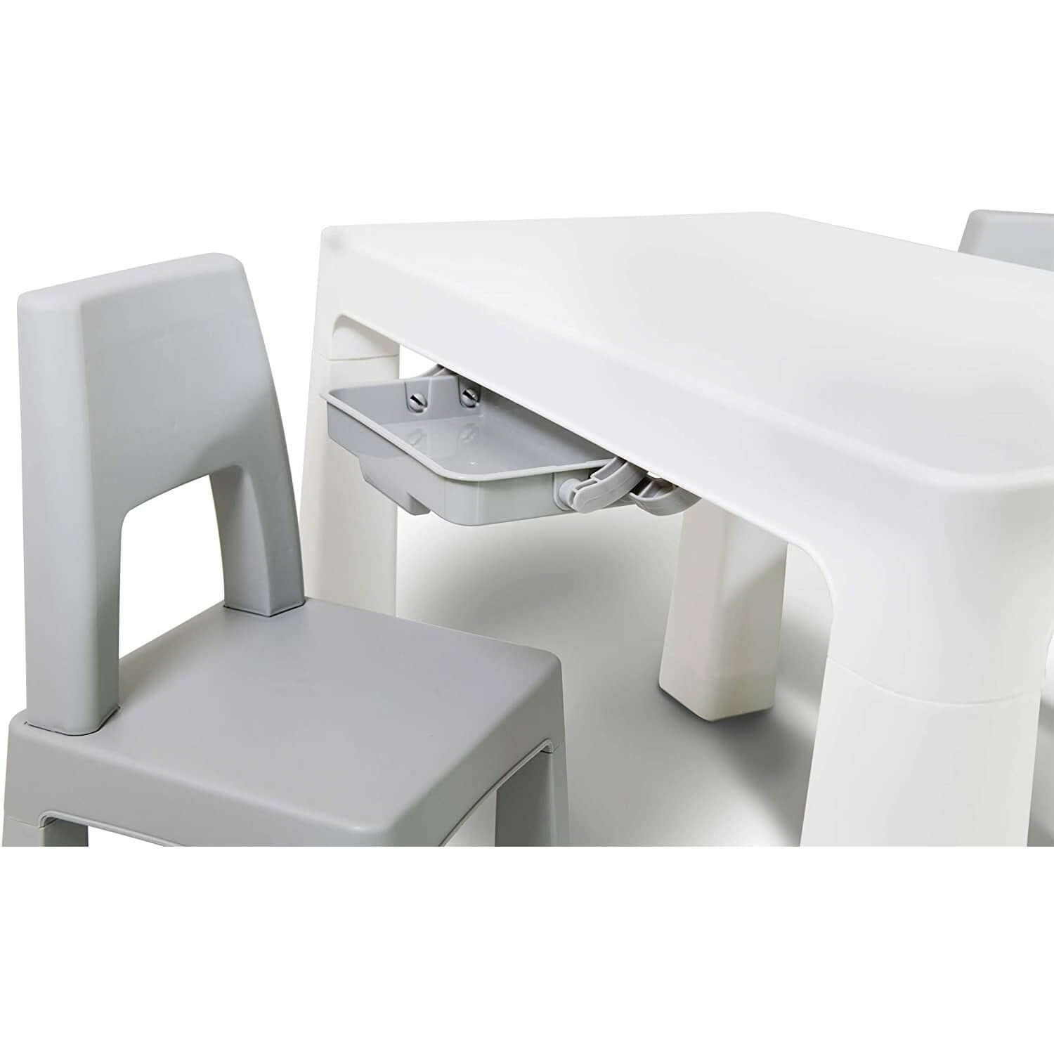 Home CanvasHome Canvas Early Learning Study Table & Chair Set - Storage Drawers - Pink Kids Furniture 