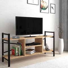 Home CanvasHome Canvas Gila TV Stand 120cm Living Room Furniture Sets Oak 