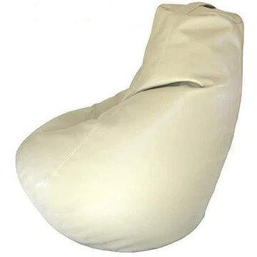 Home CanvasHome Canvas High Back Bean Bag Chair, Tan X-Large Bean Bag Chairs 