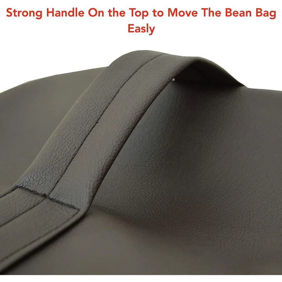 Home CanvasHome Canvas High Back Bean Bag Chair, Tan X-Large Bean Bag Chairs 