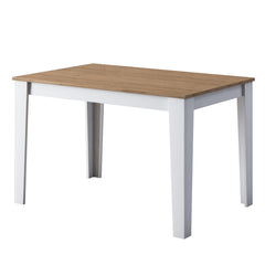 Home Canvas Furniture Trading LLC.Home Canvas Kitchen Table Dining Table 110 x 72 cm - White and Stone Kitchen Table 