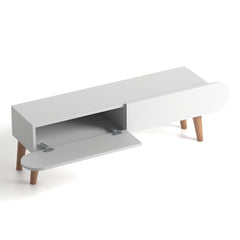 Home CanvasHome Canvas Lotus Modern TV Stand with Storage- For living Room, Bed Room TV Unit 
