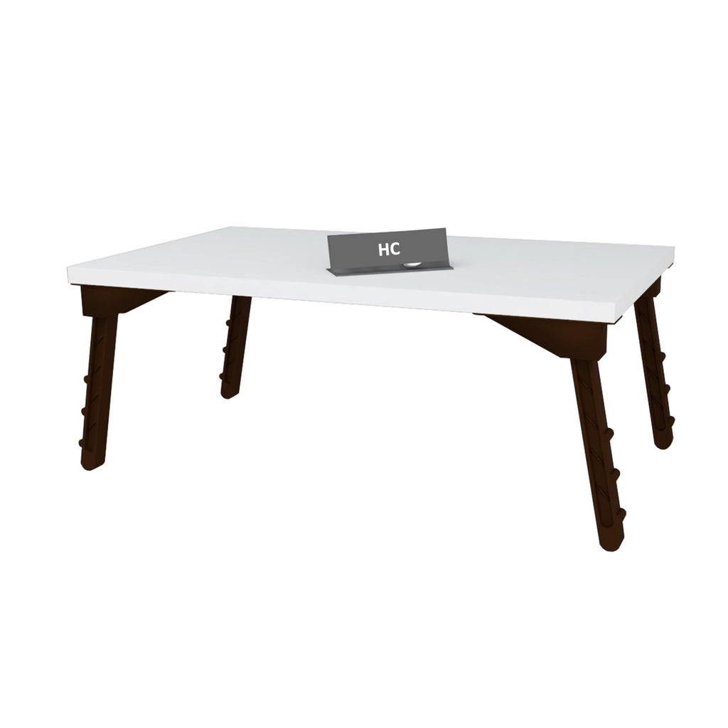 Home CanvasHome Canvas Luna Laptop Computer Table White Computer Table 
