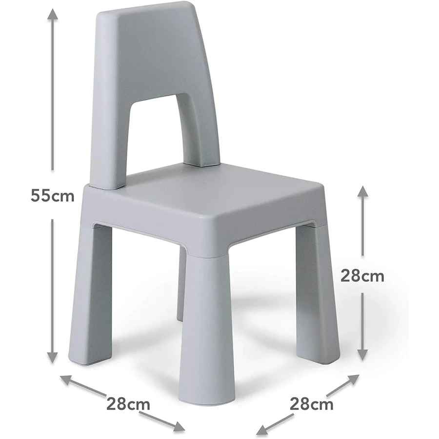 Home CanvasHome Canvas Multi Functional Study Table & Chair Set with Storage Drawers Kids Furniture 