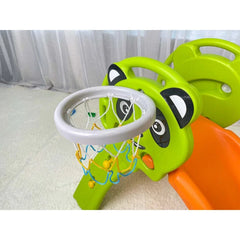 Home CanvasHome Canvas Slide for Kids 2 Step Playset Children Multi Color 