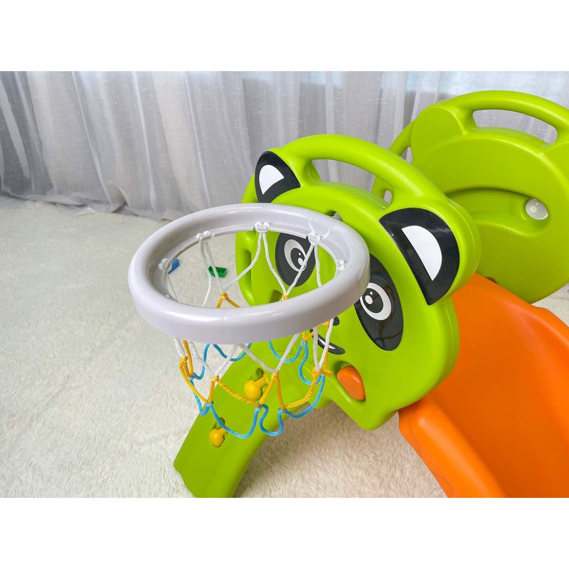 Home CanvasHome Canvas Slide for Kids 2 Step Playset Children Multi Color 