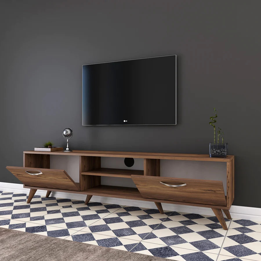 Home Canvas Furniture Trading LLC.Home Canvas TV Unit Modern Free Standing TV Stand 180 cm - White TV Stand 