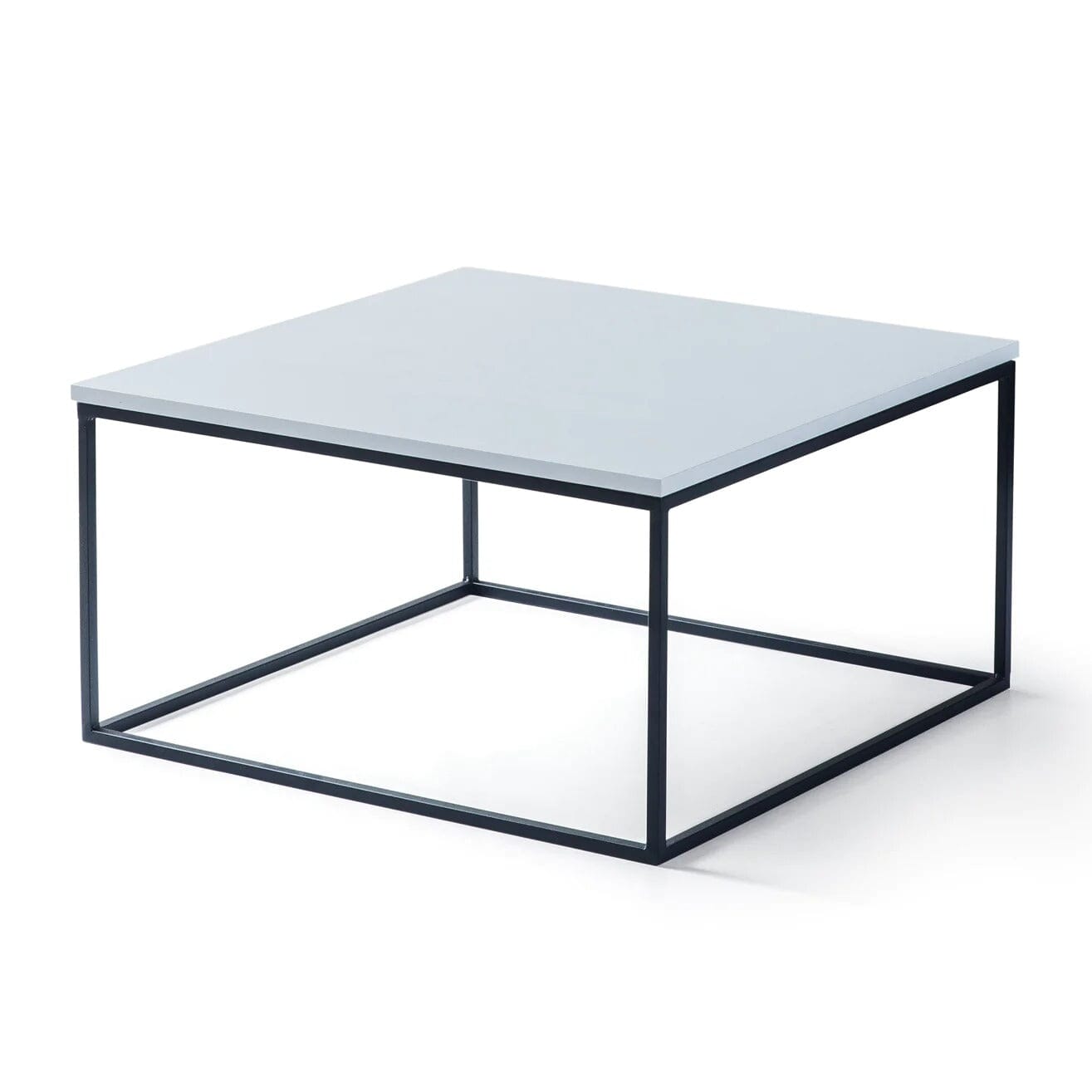 Home CanvasHome Canvas Zen Square Coffee table Center table for living room study room Black Coffee Table 