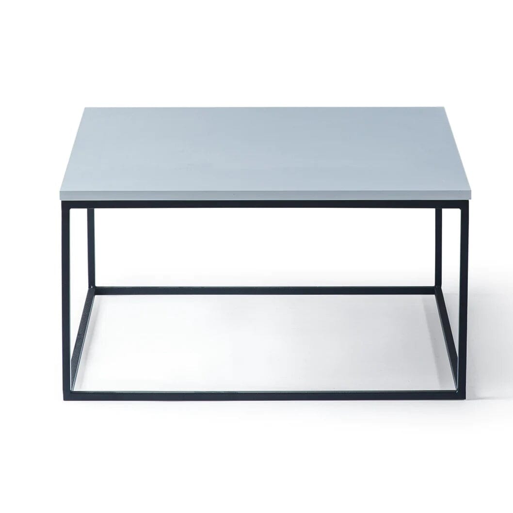 Home CanvasHome Canvas Zen Square Coffee table Center table for living room study room Black Coffee Table White 