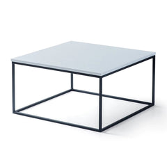 Home CanvasHome Canvas Zen Square Coffee table Center table for living room study room White Coffee Table 