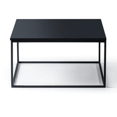 Home CanvasHome Canvas Zen Square Coffee table Center table for living room study room White Coffee Table Black 