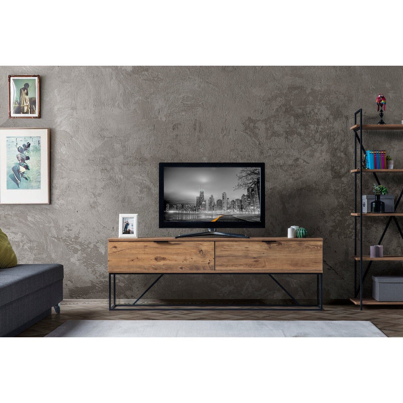Home CanvasHome Canvas Zen TV Unit 180cm - White TV Unit 