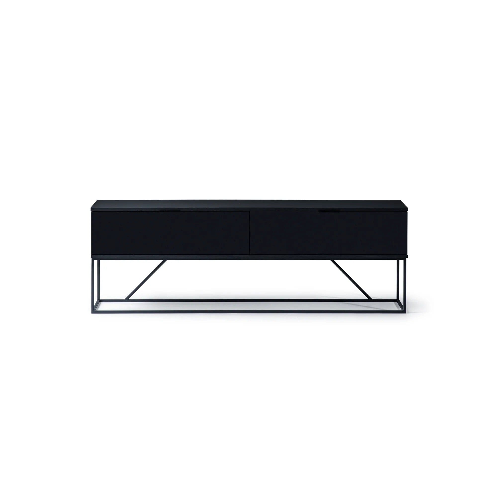 Home CanvasHome Canvas Zen TV Unit 180cm - White TV Unit Black 