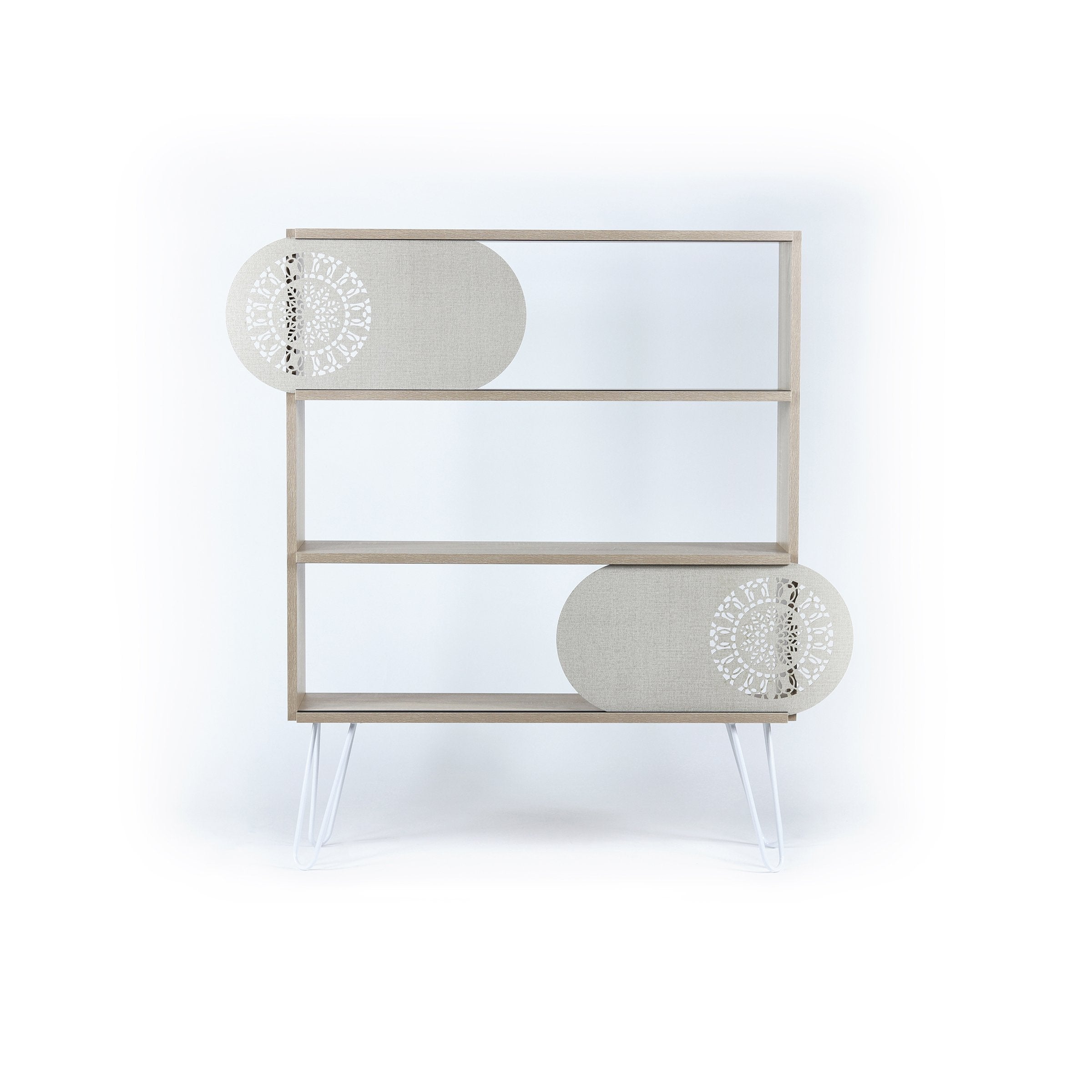 Home Canvas Furniture Trading LLC.Illia Book Shelf - Oak Bookshelves 