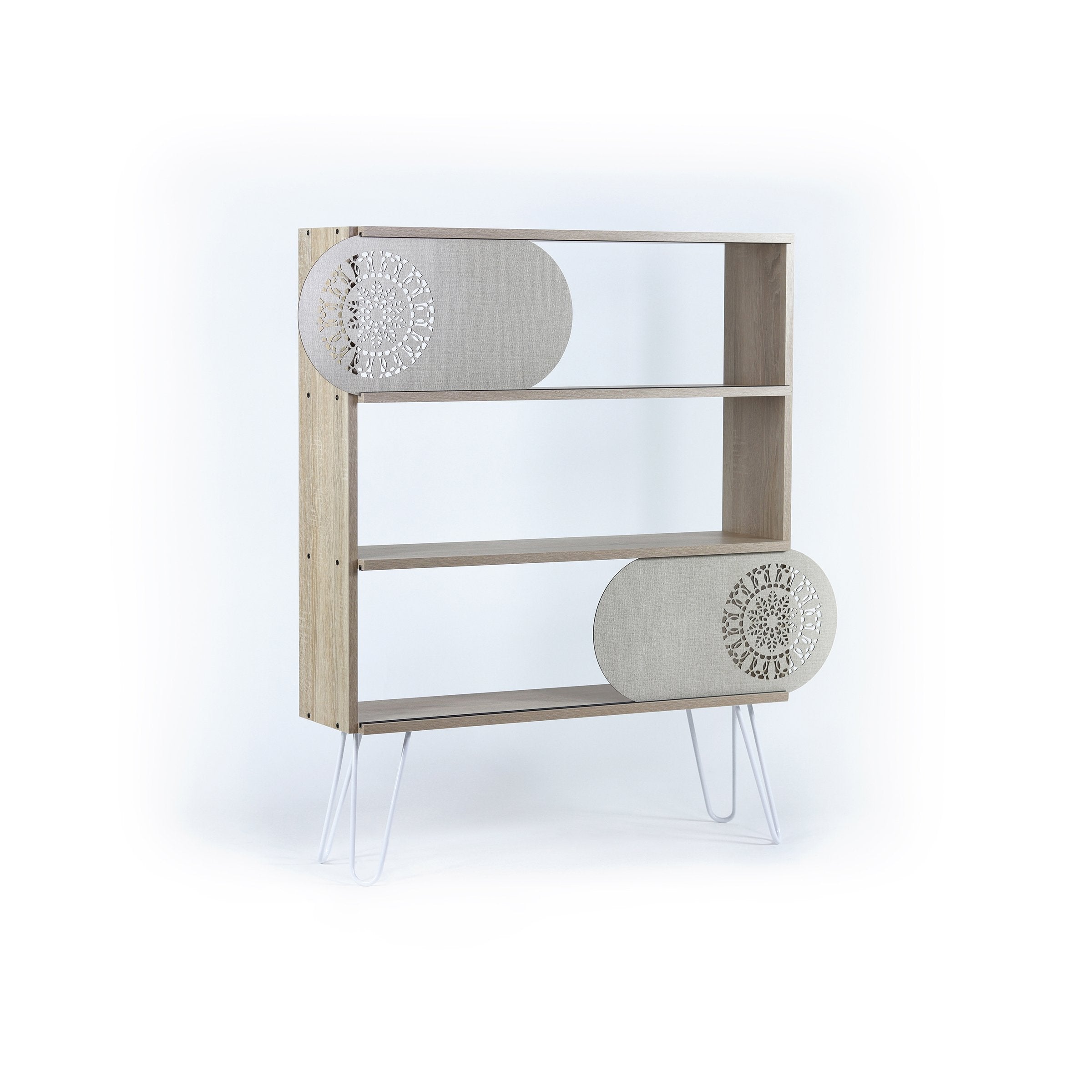 Home Canvas Furniture Trading LLC.Illia Book Shelf - Oak Bookshelves 
